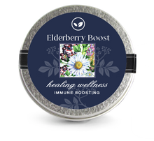 Load image into Gallery viewer, Elderberry Boost Tea Sampler  3 Mini Tins - Elderberry Boost, LLC