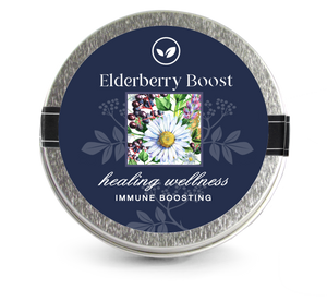 Elderberry Boost Tea Sampler  3 Mini Tins - Elderberry Boost, LLC