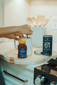 Lavender Infused Raw Honey 8oz - Elderberry Boost, LLC