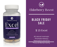Load image into Gallery viewer, Black Friday Excel Sale $15 - Elderberry Boost, LLC