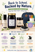 Load image into Gallery viewer, Little Learners Back-to-School Wellness Bundle