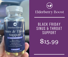 Load image into Gallery viewer, Black Friday Sinus &amp; Throat Support