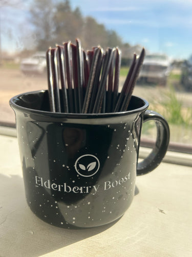 *LIMITED TIME* Elderberry Infused Honey Straws - 15 Count - Elderberry Boost, LLC