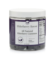 Load image into Gallery viewer, Elderberry Boost Gummies (60 count)