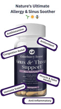 Load image into Gallery viewer, Sinus &amp; Throat Support - Elderberry Boost, LLC