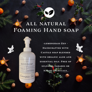 Lemongrass Hand Soap - Free Gift w/ $75 - Elderberry Boost, LLC