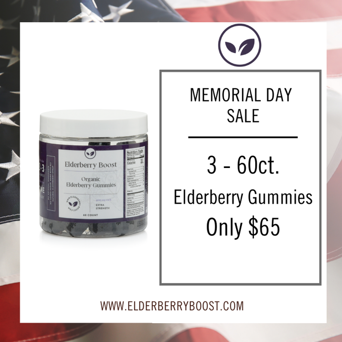 Memorial Day Bundle 3 for $65 Gummies