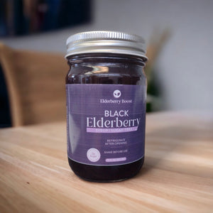 Organic Honey&bull;Free Elderberry Boost (12oz) - Elderberry Boost, LLC