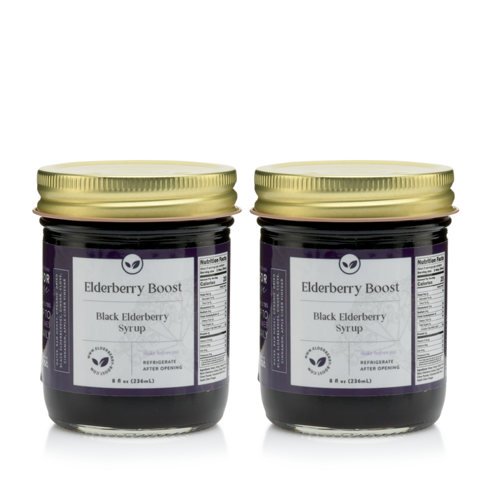 Organic Elderberry Boost (8 oz) - 2 for $23.99 - Elderberry Boost, LLC
