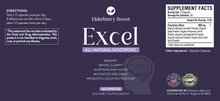Load image into Gallery viewer, NEW! Excel - All-Natural Nootropic - Elderberry Boost, LLC