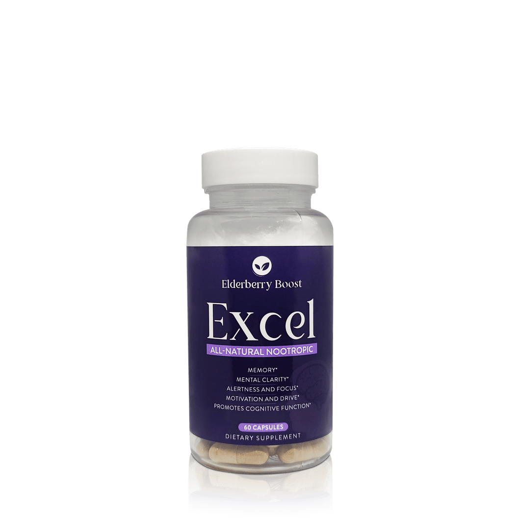 NEW! Excel - All-Natural Nootropic - Elderberry Boost, LLC