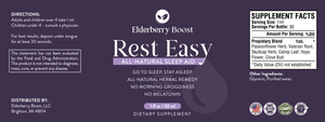 NEW! Rest Easy Sleep Remedy - Elderberry Boost, LLC