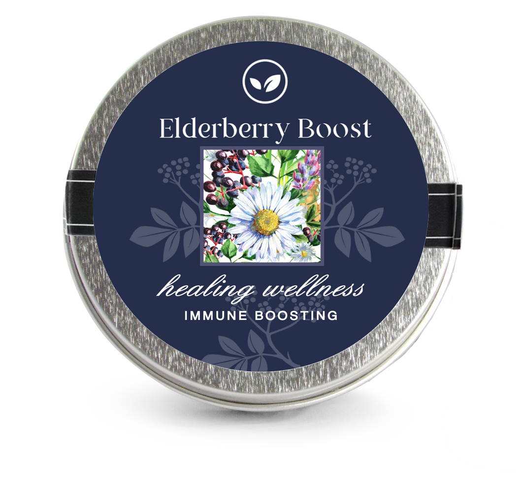 Elderberry Boost Tea Sampler  3 Mini Tins - Elderberry Boost, LLC