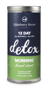 NEW! 12 Day Detox Tea Cleanse - Elderberry Boost, LLC