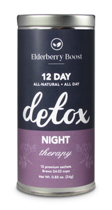 NEW! 12 Day Detox Tea Cleanse - Elderberry Boost, LLC