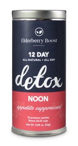 NEW! 12 Day Detox Tea Cleanse - Elderberry Boost, LLC